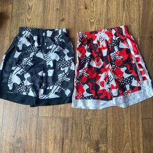 2 pair of boys Nike shorts like new.  Size L